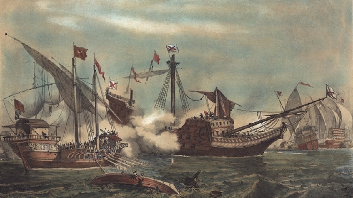 Σαν σήμερα, 28 Σεπτεμβρίου 1538: Ο Oθωμανικός στόλος καταναυμαχεί τον Xριστιανικό με τη βοήθεια του ανέμου