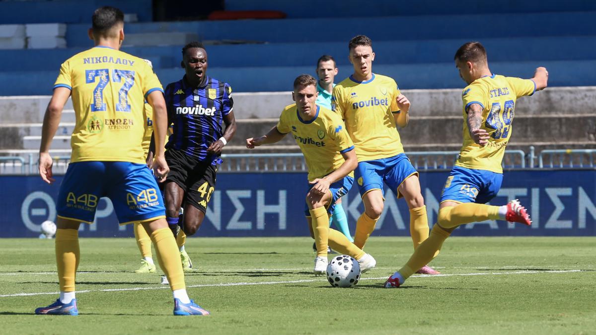 Παναιτωλικός – Άρης 0-1: Νίκη στο φινάλε με πέναλτι του Μορόν