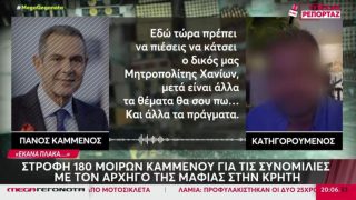 «Φοβούνται μήπως επιστρέψω»: Η… απάντηση του Πάνου Καμμένου για τις συνομιλίες με τον αρχιμαφιόζο της Κρήτης
