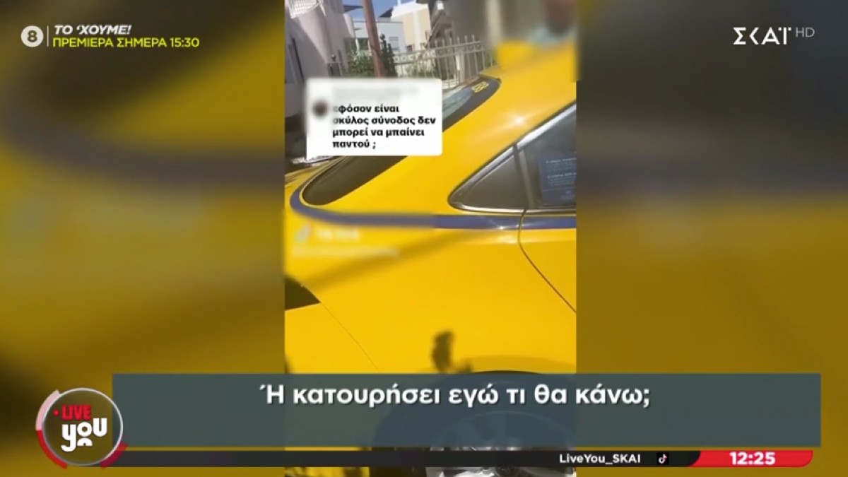 «Εδώ κάνω εγώ κουμάντο»: Οδηγός αρνήθηκε να επιβιβάσει στο ταξί τυφλή παραολυμπιονίκη με τον σκύλο – συνοδό της