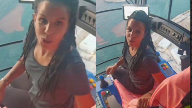 Βίντεο στο TikTok κόβει την ανάσα: Γυναίκα που χειρίζεται γερανό στα 150 μέτρα δείχνει την καθημερινότητά της από το Ελληνικό
