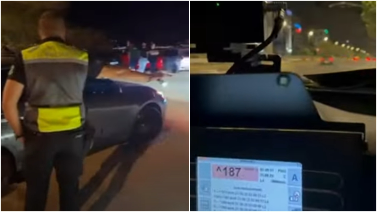 Αστυνομικοί της Τροχαίας έκαναν σήμα σε οδηγό που έτρεχε με 187 χλμ/ώρα στη Συγγρού