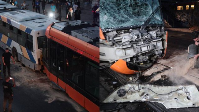 Τροχαίο στον Πειραιά: Βρήκαν λιπόθυμο τον οδηγό του τραμ – Πώς έγινε η σύγκρουση με το λεωφορείο