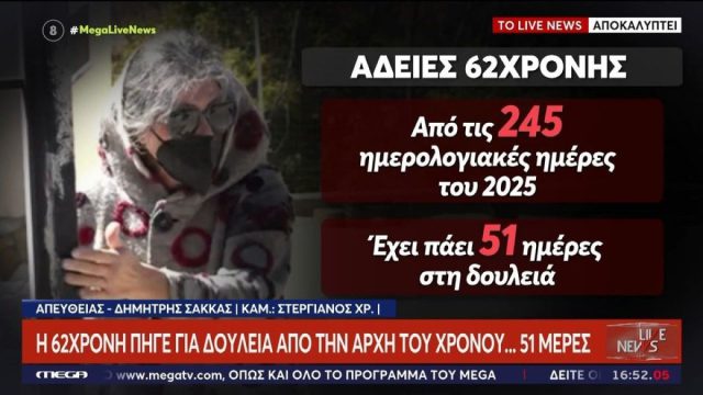 Βοιωτία: Μονίμως απούσα από τα ΚΕΠ η 62χρονη – Από τις 245 μέρες του 2025 δούλεψε μόλις τις 51