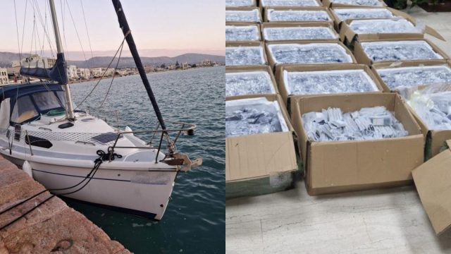 Χίος: Συνελήφθησαν 2 Τούρκοι για λαθρεμπόριο – Κατασχέθηκαν χιλιάδες κινητά παλαιού τύπου