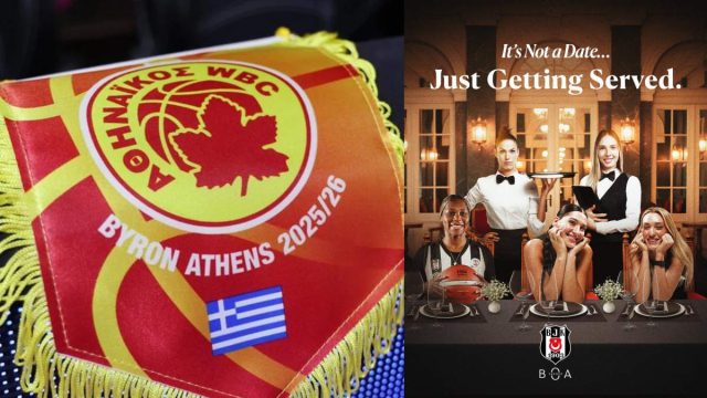 Σάλος στο μπάσκετ γυναικών: Η τουρκική Μπεσίκτας απεικονίζει τις αθλήτριες του Αθηναϊκού ως σερβιτόρες