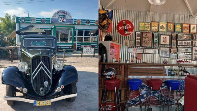 Diner 72: Ένα ταξίδι στην Αμερικανική κουλτούρα, Μια γαστρονομική εμπειρία στους Αγίους Θεοδώρους
