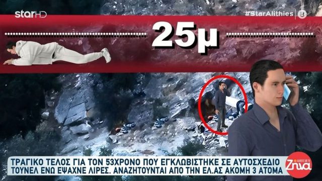 Λάρισα: Το τραγικό τέλος για τον 53χρονο που έψαχνε λίρες σε σπηλιά και τα 3 άτομα που αναζητούνται από την ΕΛ.ΑΣ.