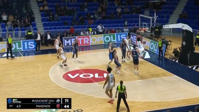 Eurocup: Σκληρή ήττα για τον Πανιώνιο (91-63) από την έμπειρη Μπουντούσνοστ