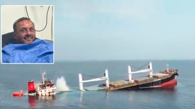 «Γύρισα γιατί είχα δώσει υπόσχεση στην κόρη μου»: Συγκλονιστική συνέντευξη του Έλληνα που επιβίωσε 48 ώρες στην θάλασσα μετά από επίθεση των Χούθι