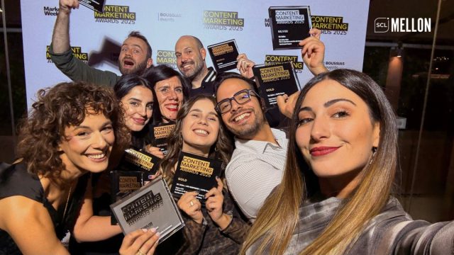 Η SCL Mellon αναδείχθηκε “Content Agency of the Year” στα Content Marketing Awards 2025
