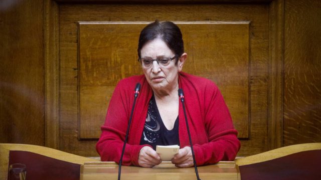 Αλέκα Παπαρήγα: Νοσηλεύτηκε στο «Αγία Όλγα» – Το «ευχαριστώ» στους θεράποντες ιατρούς