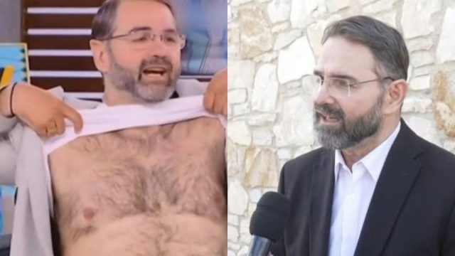 Μπαλάσκας για το περιστατικό με την μπλούζα:  Με σχολιάζουν κάτι «ξάπλες» με την κοιλιά έξω που τρώνε ζαμπονοτυρόπιτα