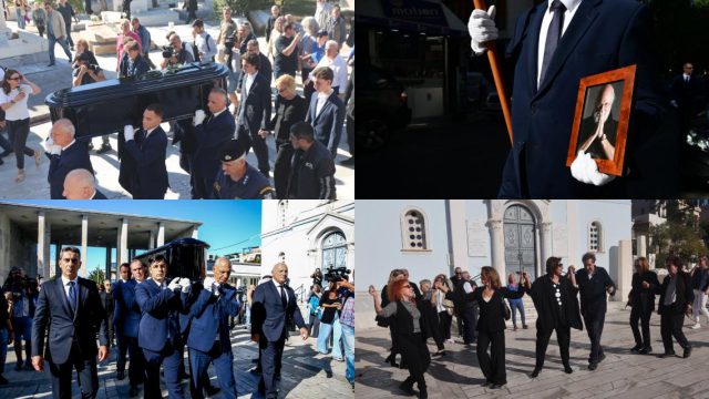 Κηδεία Διονύση Σαββόπουλου: Με δάκρυα, τραγούδια και και ευγνωμοσύνη, οι Έλληνες αποχαιρέτησαν τον «Νιόνιο» τους