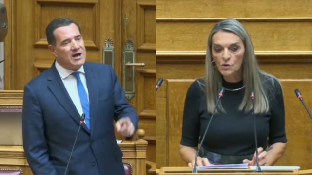 «Κανείς δεν σας απήγαγε, για το TikTok πήγατε»: Άγρια κόντρα Γεωργιάδη – Πέρκα στη Βουλή με θέμα τον στολίσκο της Γάζας