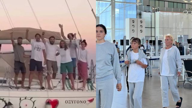 Επιστρέφουν στη χώρα οι Έλληνες ακτιβιστές από τη Γάζα – Ανάμεσά τους και η Γκρέτα Τούνμπεργκ