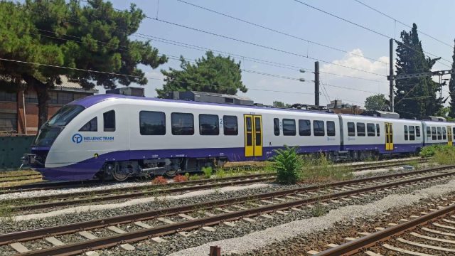 Ακινητοποιήθηκε αμαξοστοιχία της Hellenic Train λόγω βλάβης