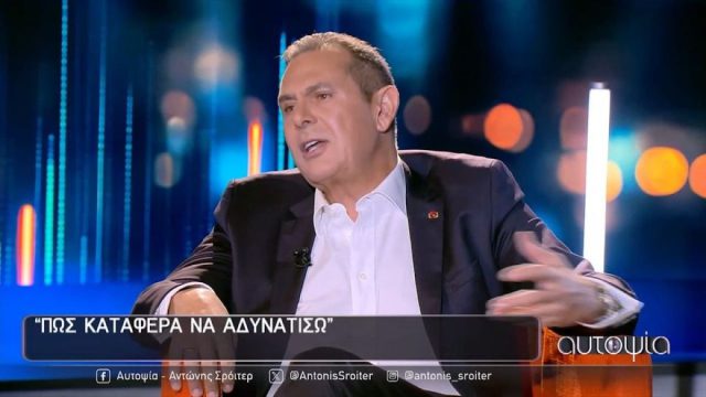 «Ήμουν 147 κιλά, δεν μπορούσα να αναπνεύσω» – Η εξομολόγηση του Πάνου Καμμένου για τη… νέα του ζωή