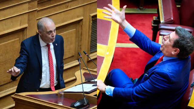 «Σφάχτηκαν» Καιρίδης και Βελόπουλος στη Βουλή: «Φέρε τα λεφτά από τη Γερμανία» – «Ρε καημένο, ούτε βουλευτής δεν θα γίνεις»