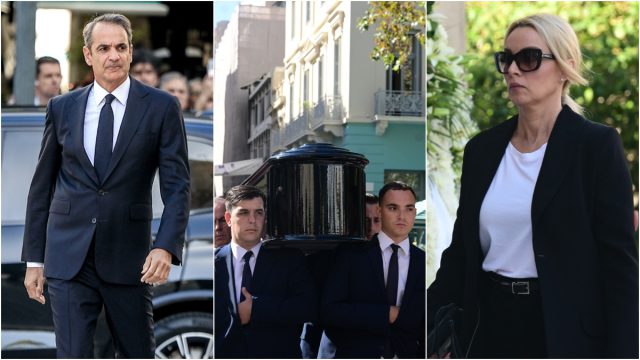Συγκίνηση στην κηδεία του Διονύση Σαββόπουλου: Πλήθος καλλιτεχνών και πολιτικών στο τελευταίο αντίο