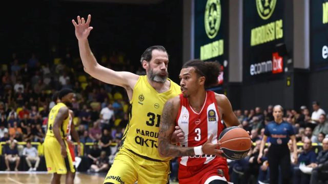 Μαρούσι – Ολυμπιακός 81-100: Εντυπωσιακό ξεκίνημα στο πρωτάθλημα