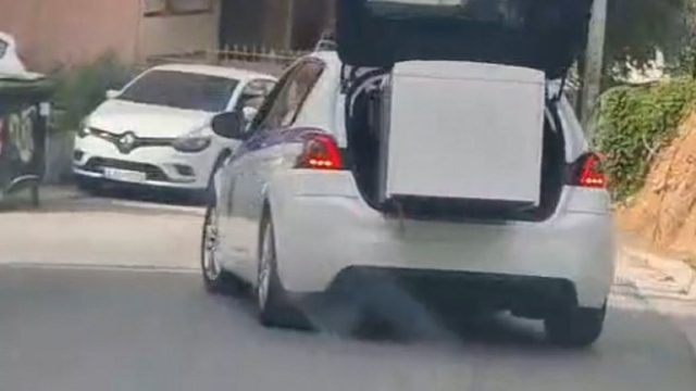 ΕΔΕ για το περιπολικό που μετέφερε ψυγείο στο Καματερό