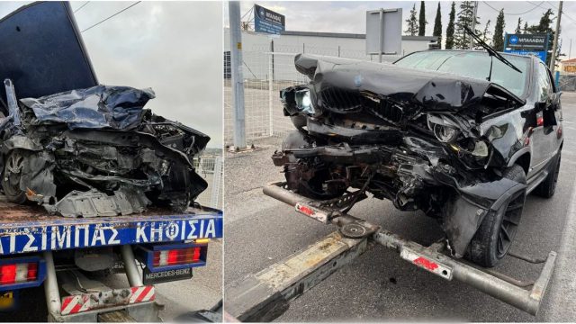 «Το ένα ΙΧ ήταν μέσα στο άλλο» – Συγκλονίζει η περιγραφή του οδηγού του γερανού για το θανατηφόρο τροχαίο στις Αφίδνες