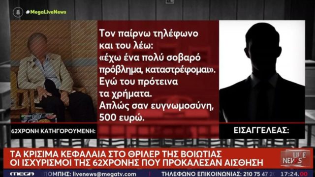 «Δεν μου πρότεινε αμοιβή»: Αρνείται ότι πήρε χρήματα ο ανιψιός της 85χρονης που «δάνεισε» τη γιαγιά στην 62χρονη