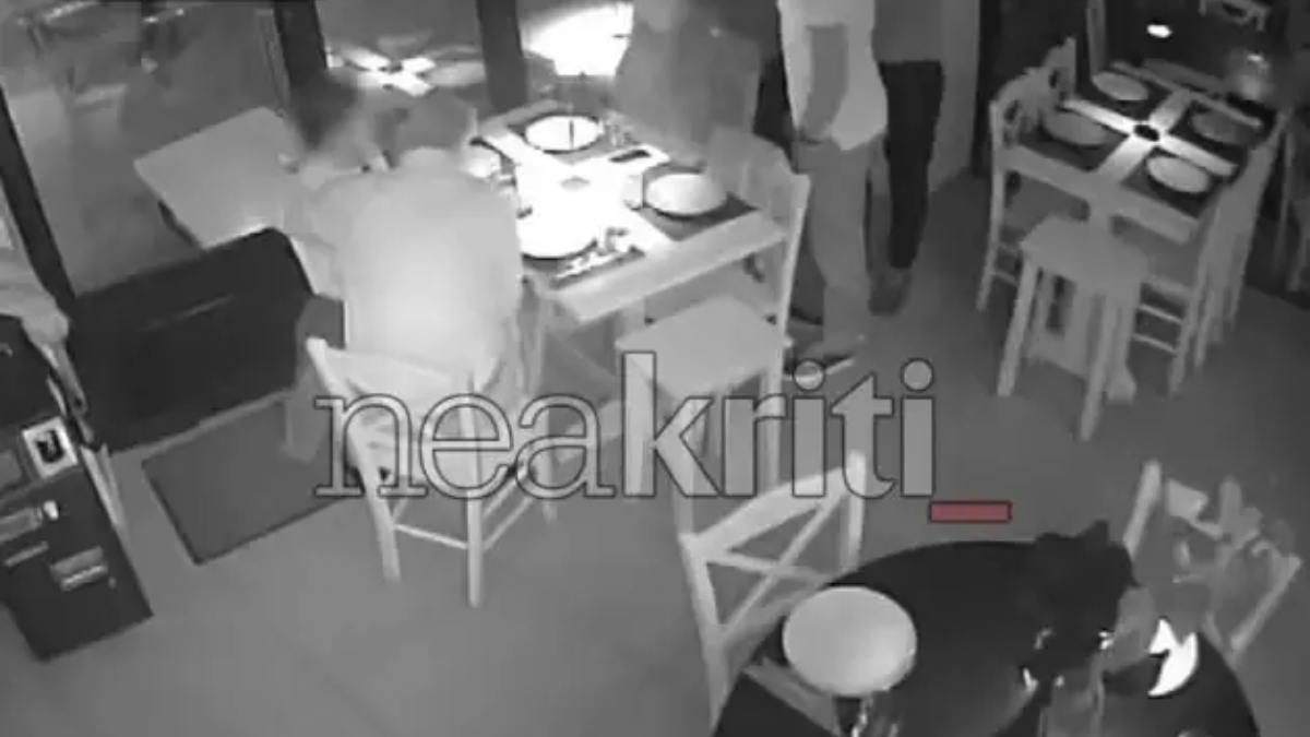 Κουκουλοφόροι επιτέθηκαν στον Μάκη Βορίδη σε εστιατόριο στο Ηράκλειο – Του πέταξαν αβγά και τραπέζια
