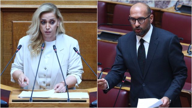 Ραλλία Χρηστίδου σε Κώστα Μπάρκα: «Αν ξαναγελάσεις την ώρα που μιλάω, θα σου σπάσω τα μούτρα»