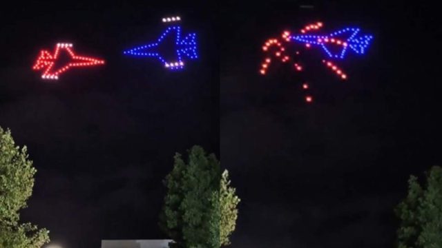 Το συμβολικό drone show στη Σχολή Ικάρων για την γιορτή του Αρχάγγελου – Ελληνικό μαχητικό καταρρίπτει τουρκικό