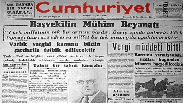 Σαν σήμερα, 11 Νοεμβρίου 1942: Όταν η Άγκυρα νομοθέτησε τον οικονομικό ξεριζωμό – Ο «φόρος περιουσίας» ως όργανο φυλετικού διωγμού