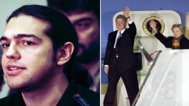 Σαν σήμερα, 9 Νοεμβρίου 1999: Η μέρα που η Αθήνα «έβρασε» – Η επίσκεψη Κλίντον στην Ελλάδα με τον… νεαρό Αλέξη Τσίπρα να διαδηλώνει κατά του προέδρου των ΗΠΑ