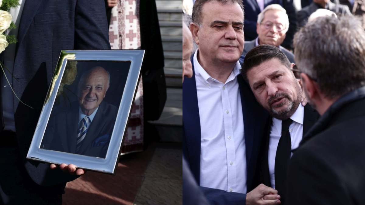 Θλίψη στη κηδεία του πατέρα του Νίκου Χαρδαλιά – Συντετριμμένος ο Περιφερειάρχης Αττικής