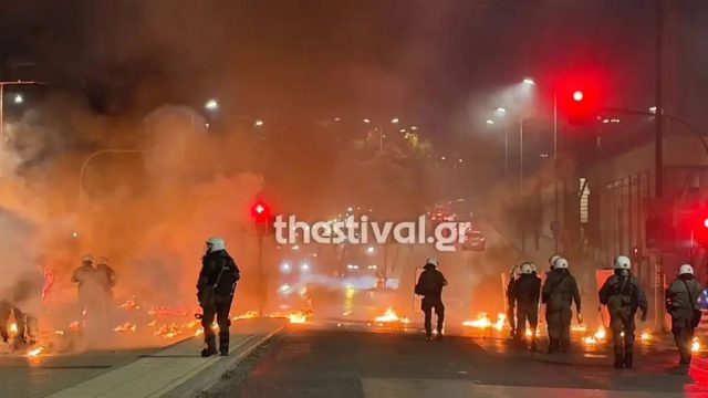 Θεσσαλονίκη: Επεισόδια με μολότοφ στο κέντρο της πόλης – 18 προσαγωγές