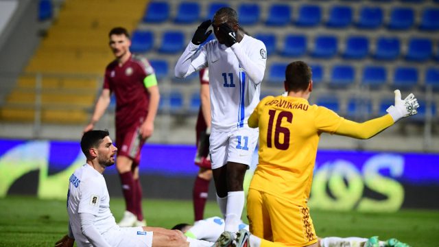 Λευκορωσία – Ελλάδα 0-0: Δύο δοκάρια στέρησαν τη νίκη στο φινάλε των προκριματικών του Μουντιάλ