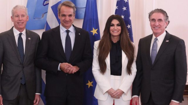 Στο Μέγαρο Μαξίμου η Κίμπερλι Γκιλφόιλ – «Το μέλλον είναι φωτεινό»