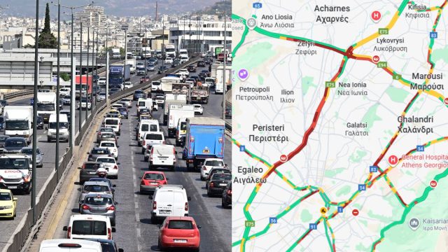 Κίνηση 03/11: Στο «κόκκινο» με το… καλημέρα ο Κηφισός – Καθυστερήσεις σε Αττική Οδό και Κηφισίας