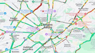 Στο «κόκκινο» η κίνηση σήμερα (18/11): Καθυστερήσεις σε Κηφισό και Λεωφόρο Αθηνών – Προβλήματα και στη γραμμή 2 του Μετρό