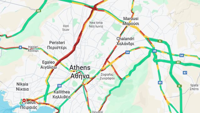 Κίνηση 27/11: «Κόλαση» στον Κηφισό λόγω βροχής – Μεγάλη ταλαιπωρία σε Λεωφόρο Αθηνών, κέντρο και Παραλιακή