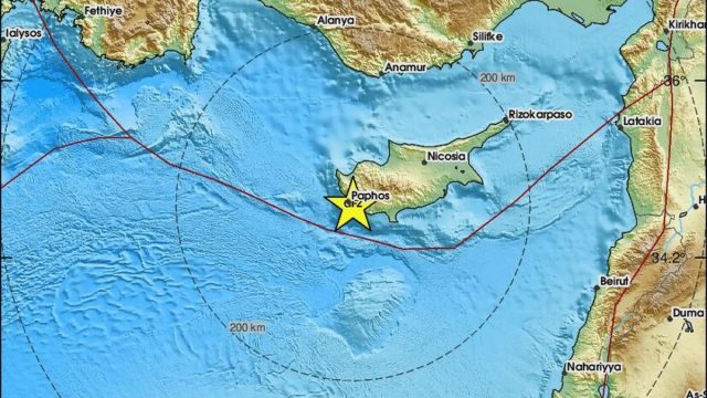 Πάνω από 30 σεισμοί σε 7 ώρες στην Κύπρο: Τι λένε οι ειδικοί για το ρήγμα – «Προσοχή τις επόμενες 48 ώρες»