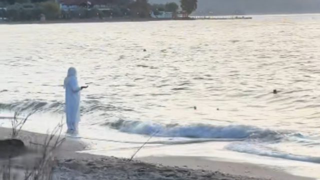 Λευκή φιγούρα εμφανίστηκε σε παραλία του Πηλίου και έγινε viral στο TikTok
