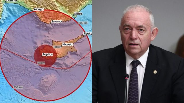 Ισχυρός σεισμός 5,4 Ρίχτερ στην Κύπρο – «Είναι θετικό για την εκτόνωση» αναφέρει ο Λέκκας
