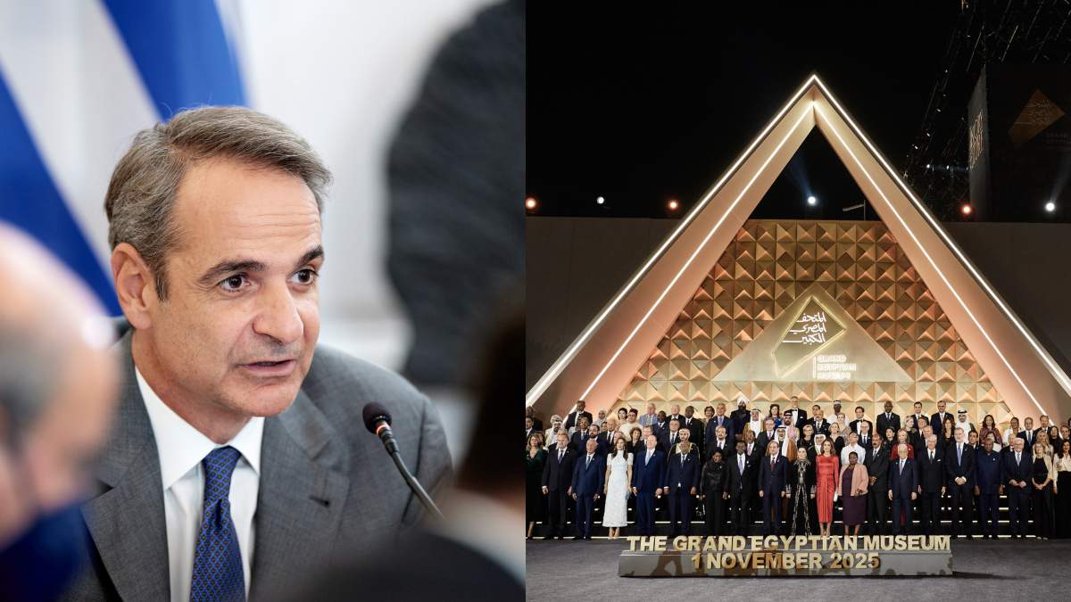 Μητσοτάκης: «Το Μεγάλο Αιγυπτιακό Μουσείο, σύμβολο διαλόγου, ειρήνης και πολιτιστικής συνέχειας»