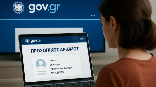 Προσωπικός Αριθμός: Λήγει η προθεσμία για την έκδοσή του – Η διαδικασία και τι αλλάζει για τις ταυτότητες