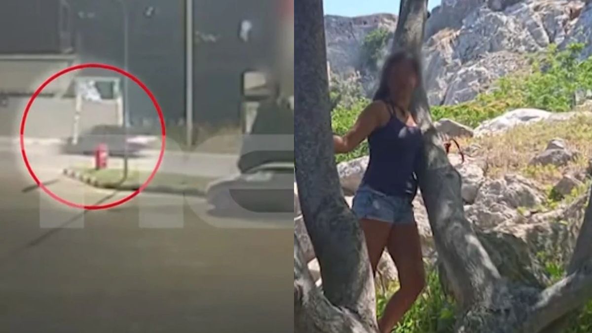 Φρίκη στη Σαλαμίνα: Η στιγμή που η 46χρονη φεύγει με το αμάξι από το σπίτι της πεθεράς της αφού τη δολοφόνησε