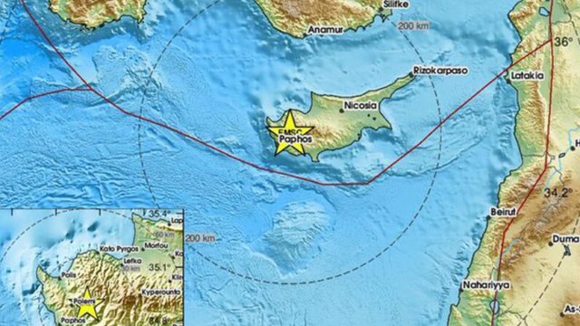 Νέος σεισμός στην Κύπρο: 5,9 Ρίχτερ δίνει ο Ευθύμης Λέκκας – Τι λέει το Ευρωμεσογειακό