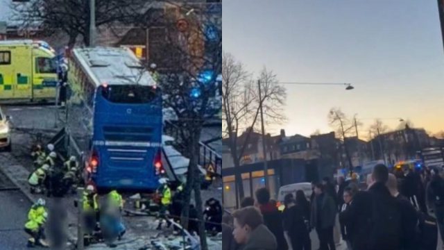 «Άκουσα έναν δυνατό κρότο και πολλοί ούρλιαζαν»: Αναφορές για τρεις νεκρούς στο δυστύχημα στη Στοκχόλμη