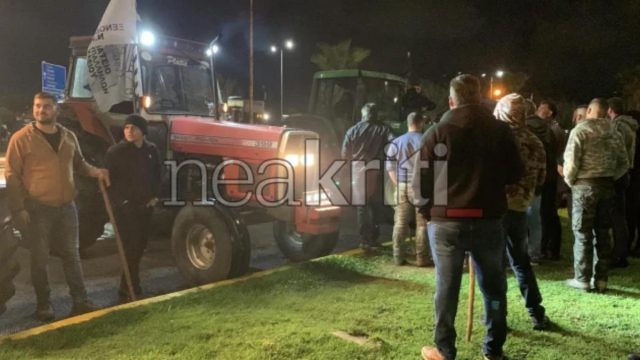 Αγρότες: Μπήκαν με τρακτέρ μέσα στο χώρο του αεροδρομίου Ηρακλείου – 2 συλλήψεις για τα βίαια επεισόδια