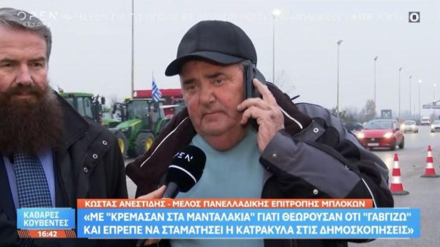 Κωνσταντίνος Ανεστίδης: «Είμαι από τους λίγους αγρότες της περιοχής που πληρώνω και την τελευταία δραχμή»